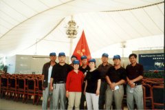 公司員工海南博鰲談?wù)摃仿? border=